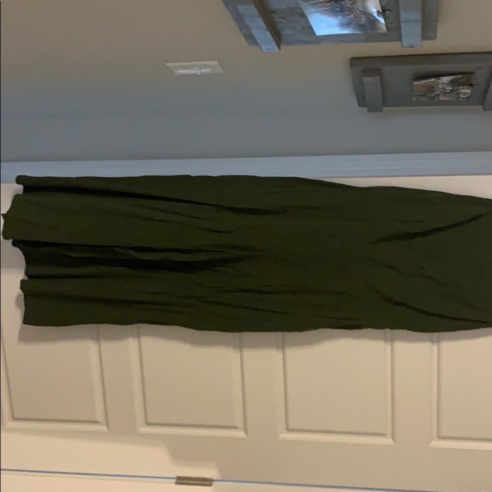 green jumpsuit